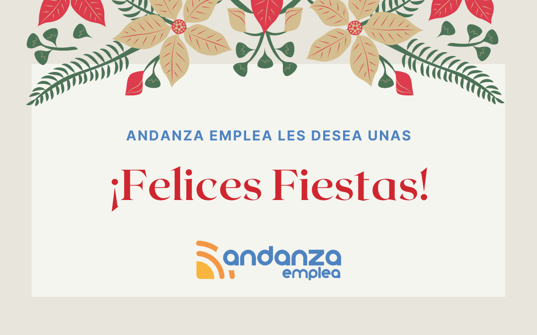 Desde Andanza Emplea os deseamos unas… ¡felices fiestas!